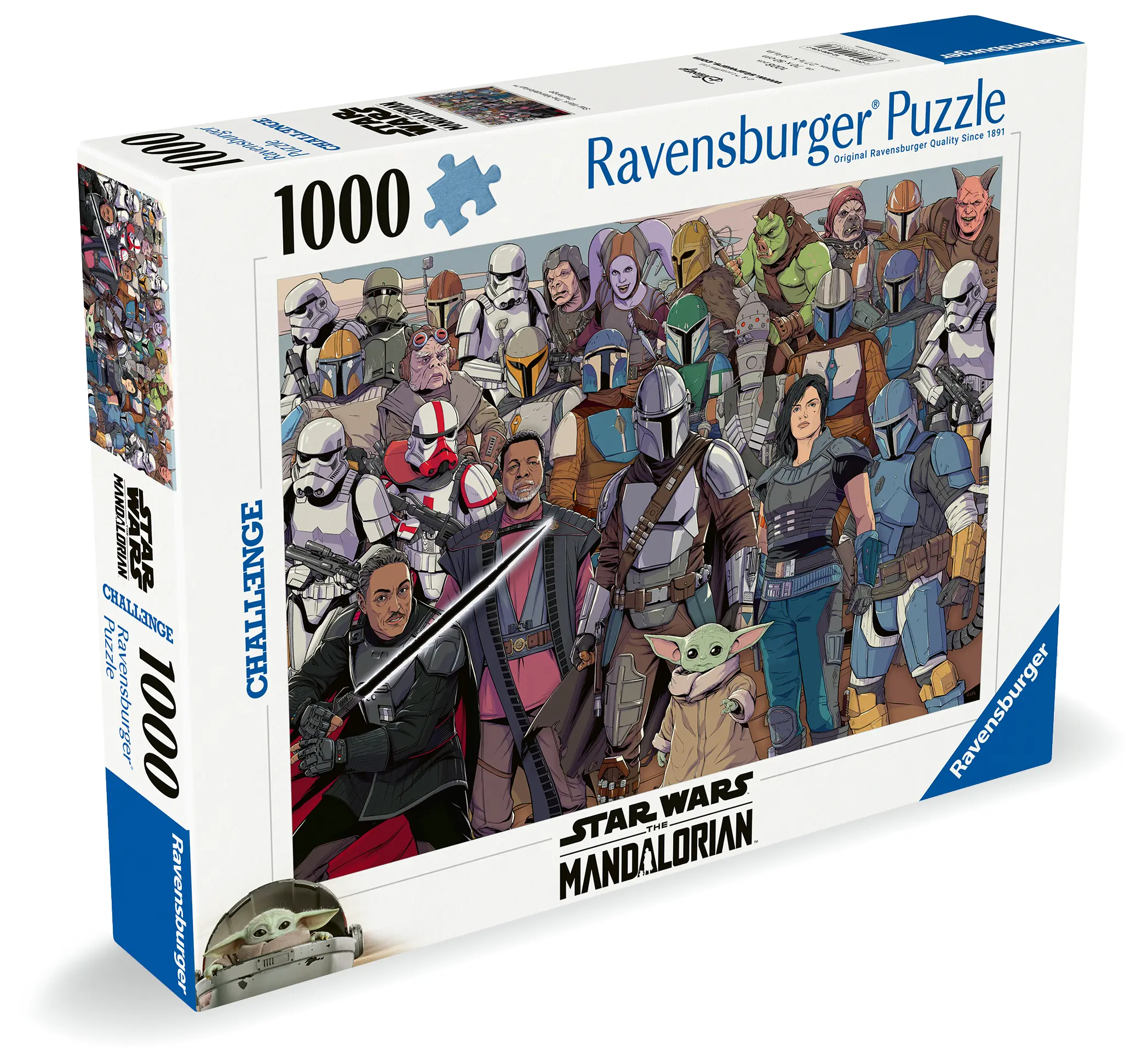 Ravensburger | Star Wars Challenge Baby Yoda | 1000 Teile Puzzle Challenge