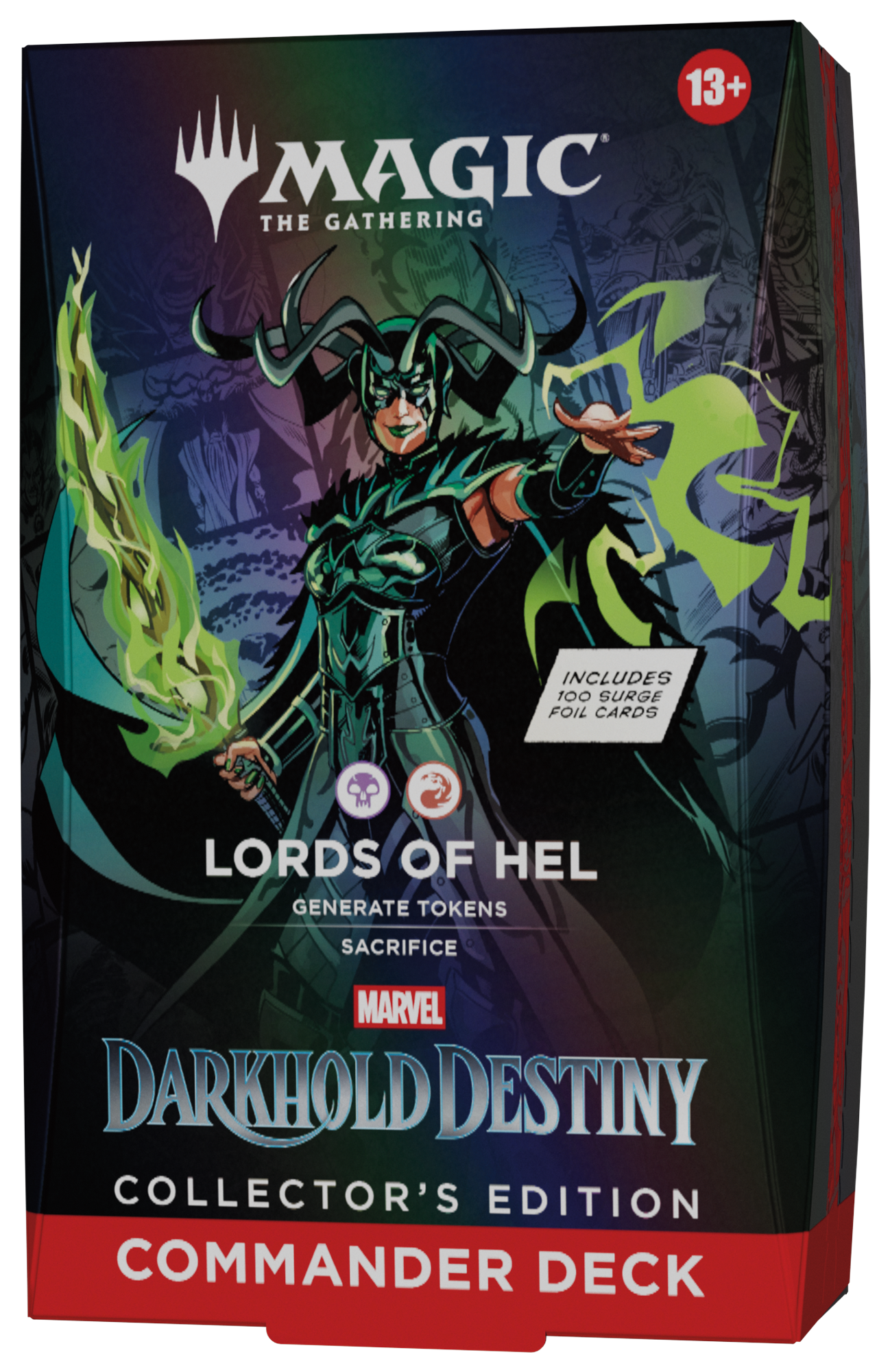Magic: The Gathering | Marvel Darkhold Destiny | Collector Commander Deck Display (4 Stk.) (EN)
