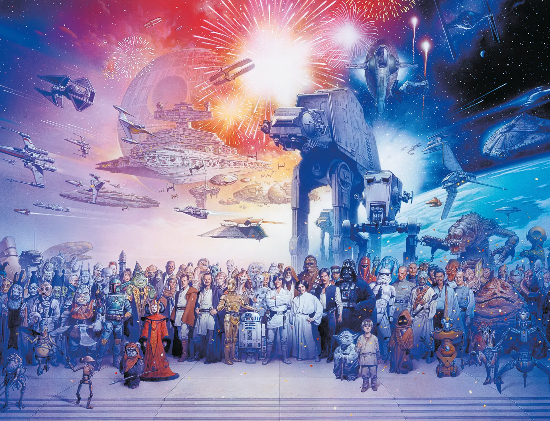 Ravensburger | Star Wars Universum | 2000 Teile Puzzle Challenge