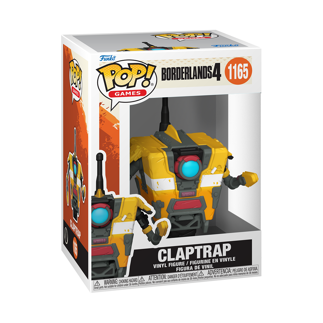 Pop! Games: Claptrap - Borderlands 4