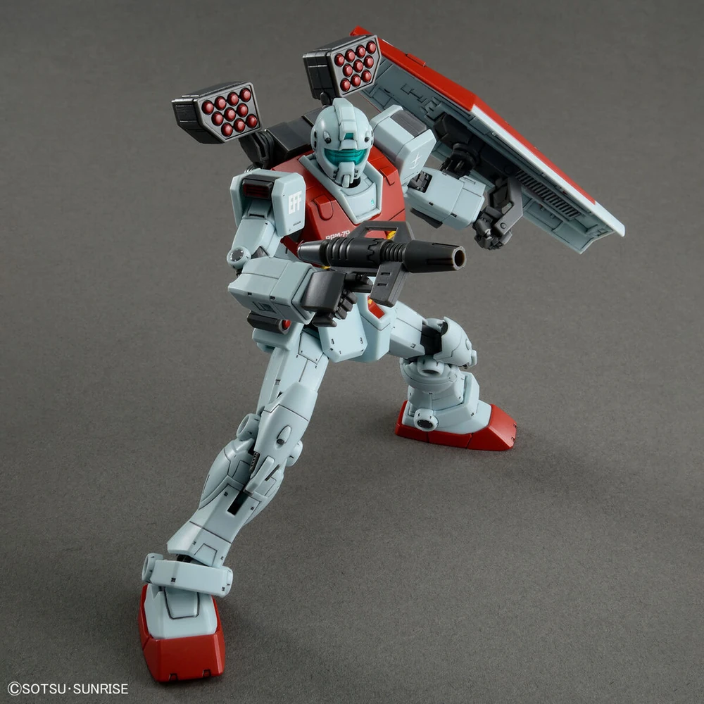 Bandai: HG GM (Shoulder Cannon/ Missile Pod Equipment) – Mobile Suit Discovery (1/144)
