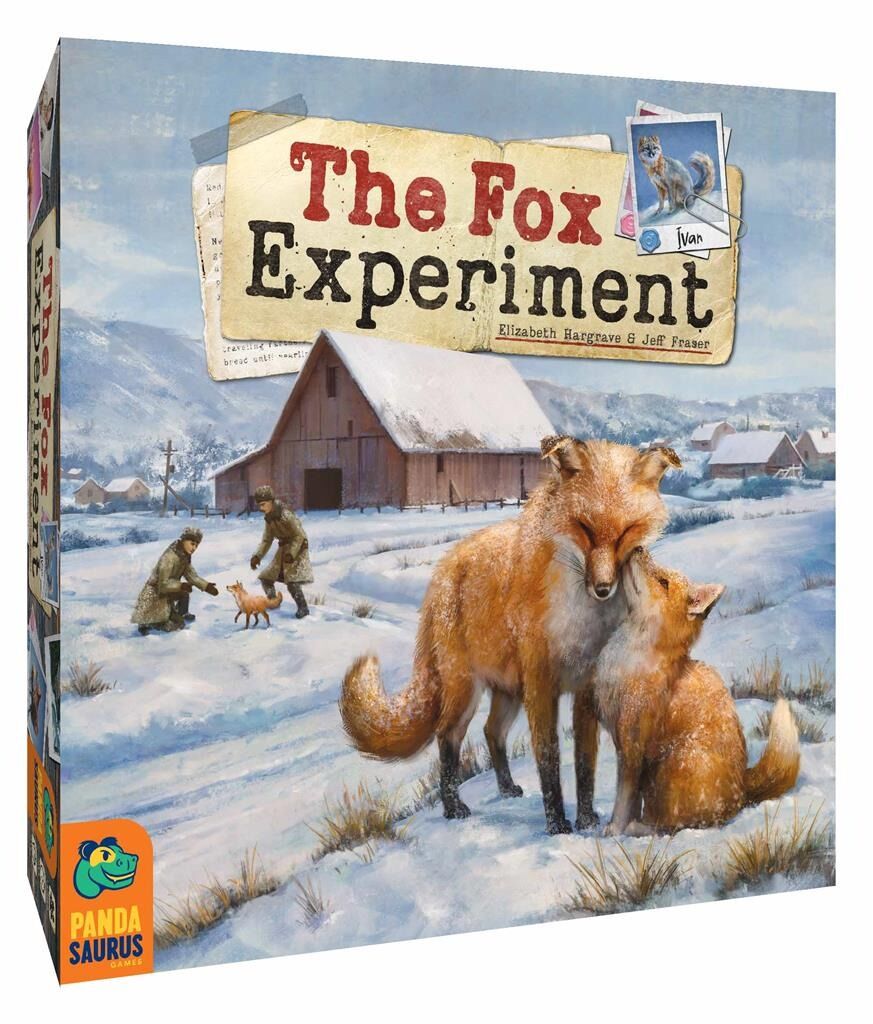 Pandasaurus Games: The Fox Experiment - Board Games