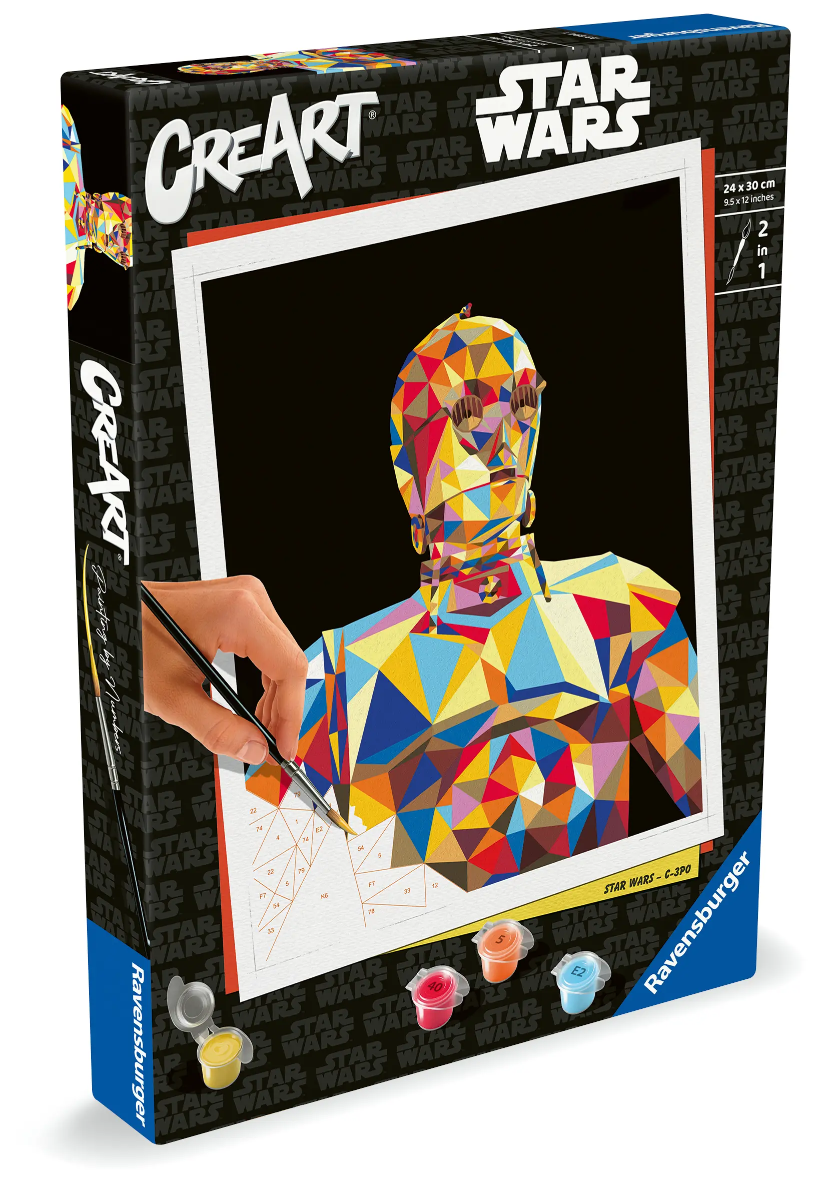 Ravensburger | Star Wars C-3PO | CreArt Malen nach Zahlen