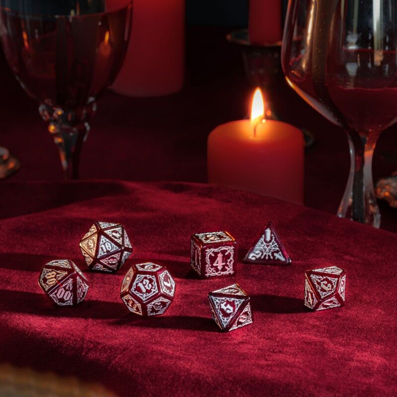 Q Workshop | Scarlet | Bloodsucker Dice Set