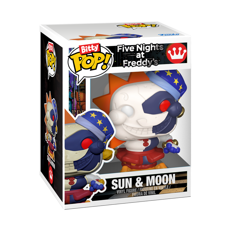 Bitty POP 2 Pack | Freddy and Sun & Moon | Five Nights at Freddy's