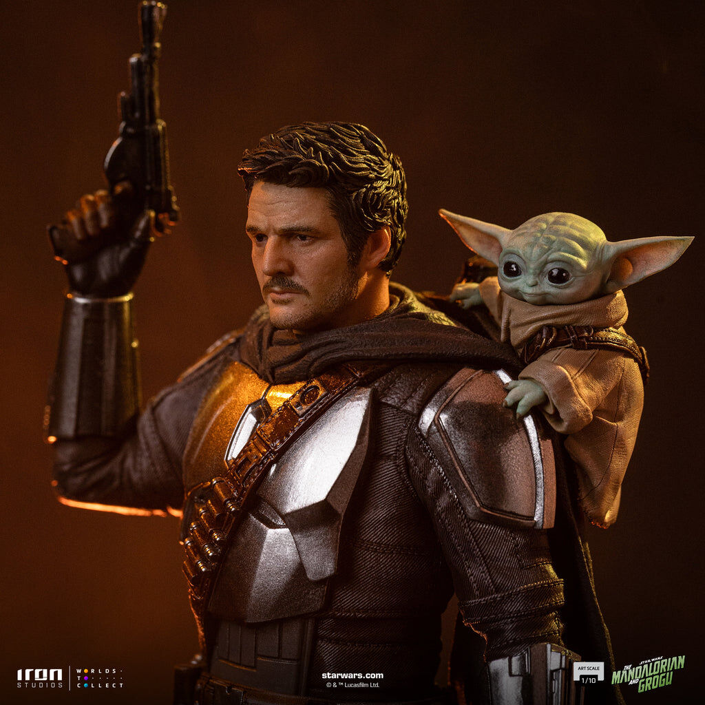 Iron Studios | The Mandalorian and Grogu | Mandalorian and Grogu Movie Art Scale 1/10