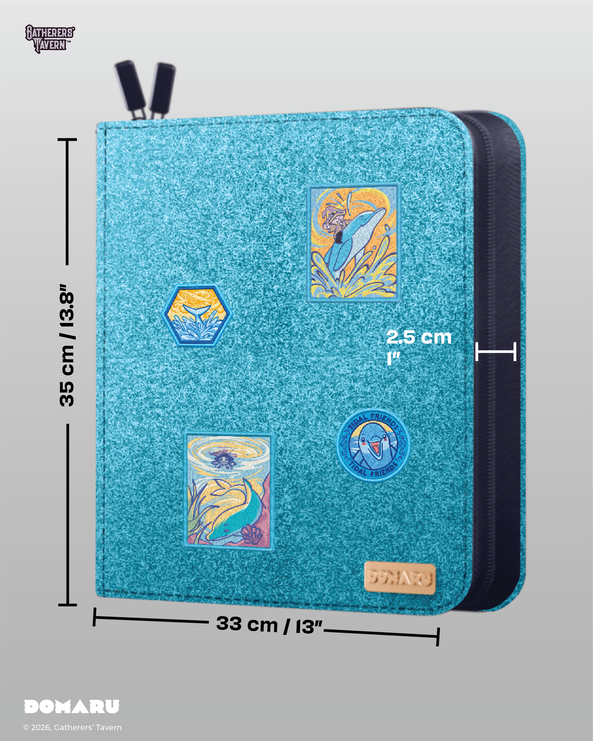 Gatherers' Tavern | Wave Dancer Deco Patch DOMARU | Binder 12-Pocket