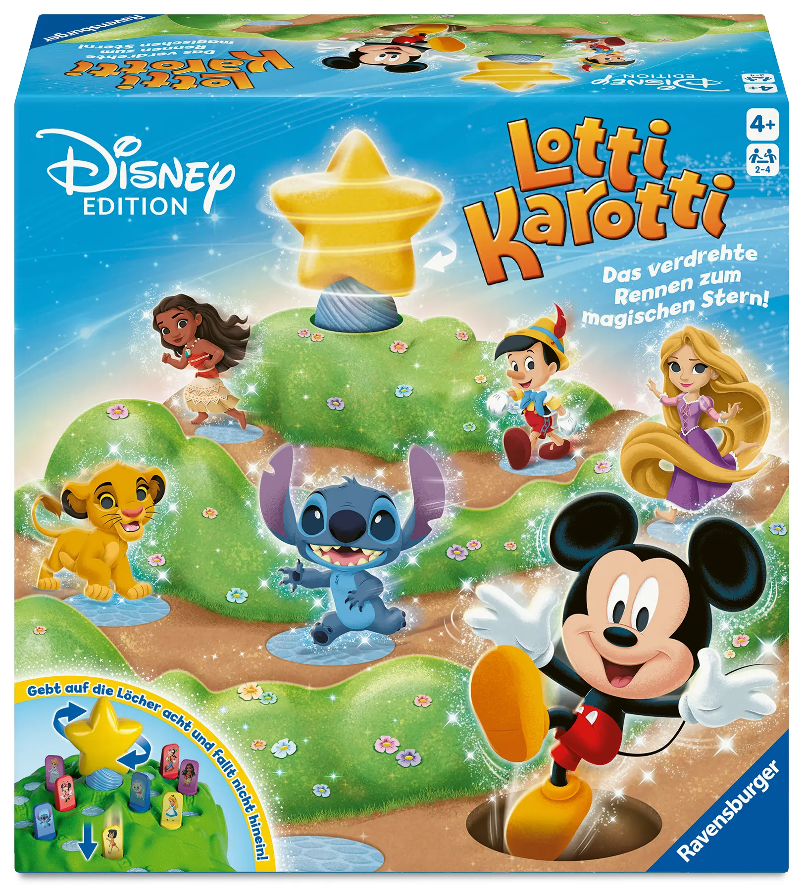 Ravensburger | Lotti Karotti Disney Edition | Familienspiel