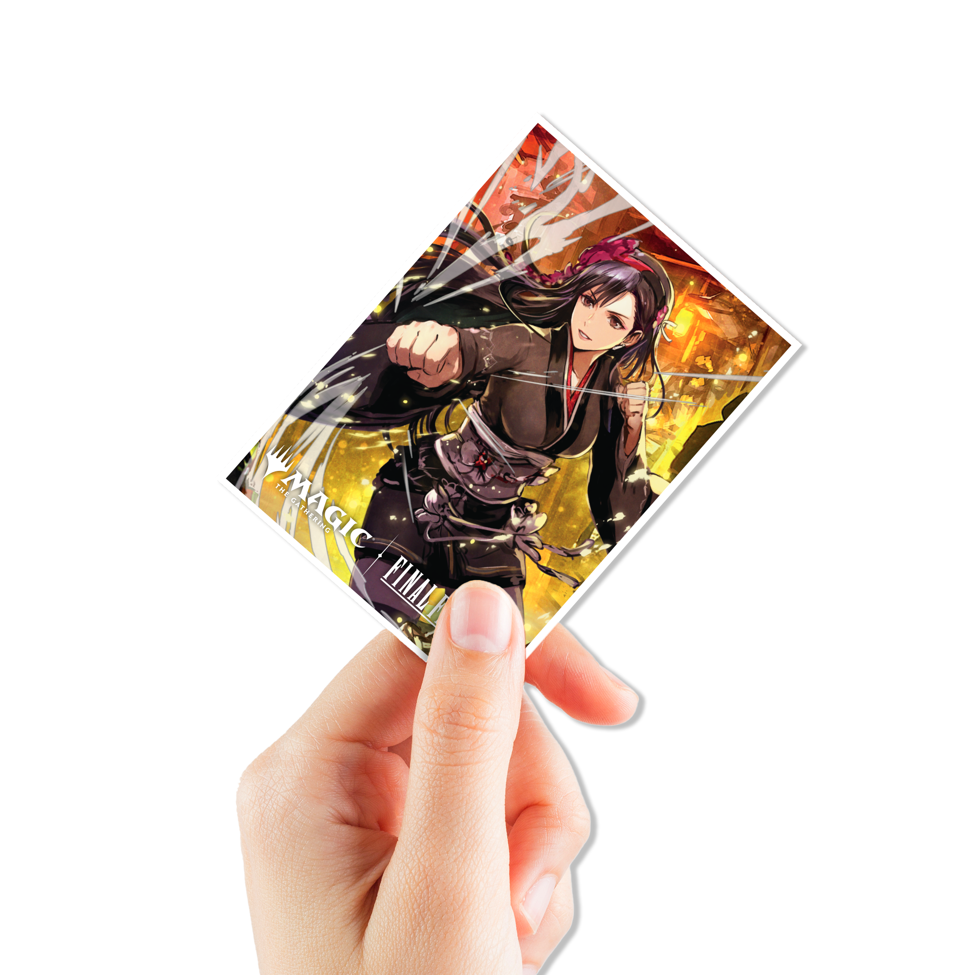 Ultra Pro | MTG - FINAL FANTASY - Tifa Lockhart | 105pcs APEX DECK PROTECTOR Sleeves