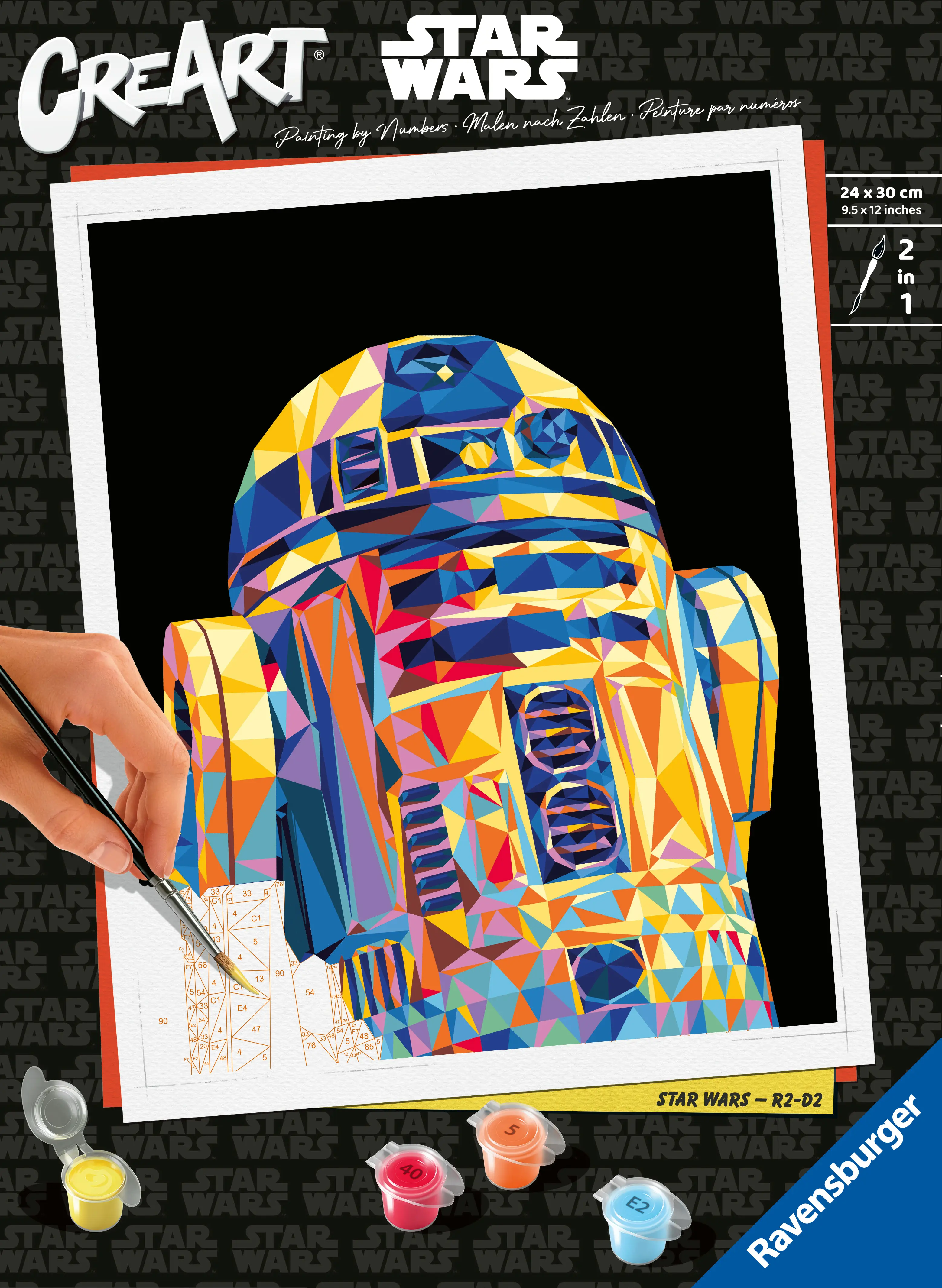 Ravensburger | Star Wars R2-D2 | CreArt Malen nach Zahlen