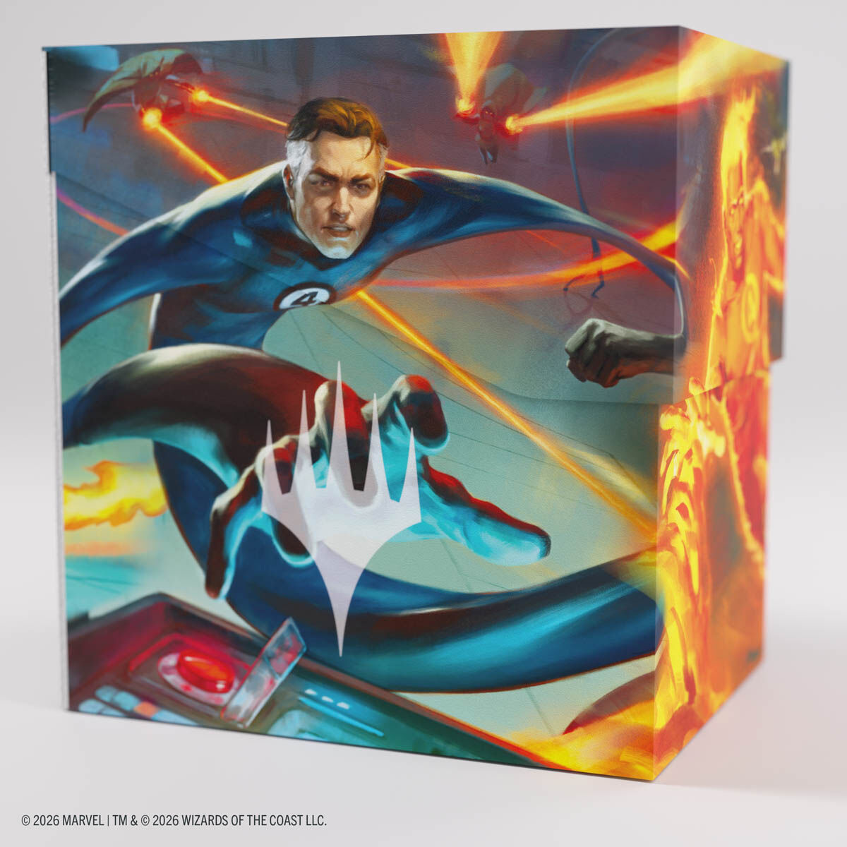 Gamegenic | Marvel Super Heroes - Fantastic 4 Unleashed | Deckbox Soft Dyna100+ XL