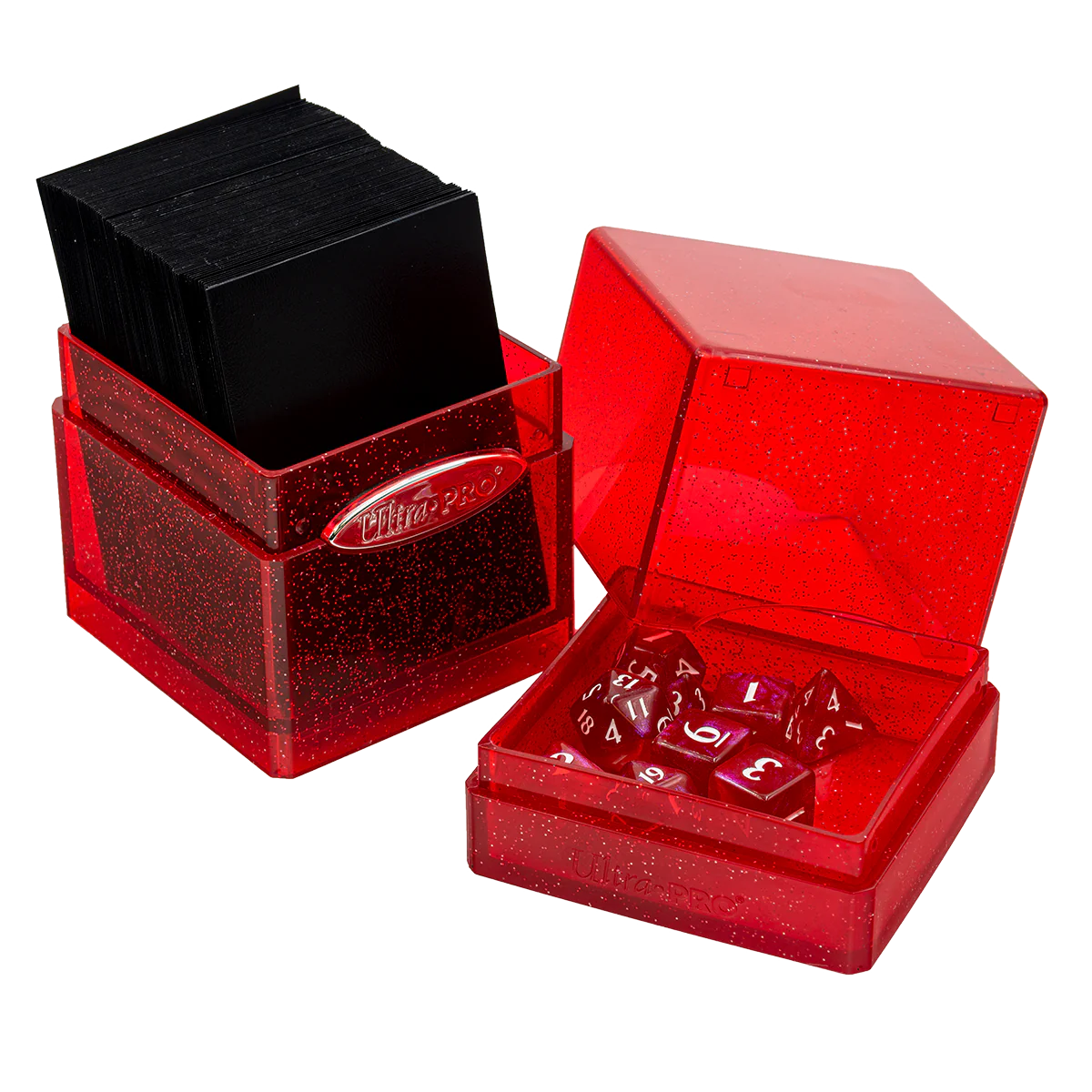 Ultra Pro - Satin Tower - Glitter Red