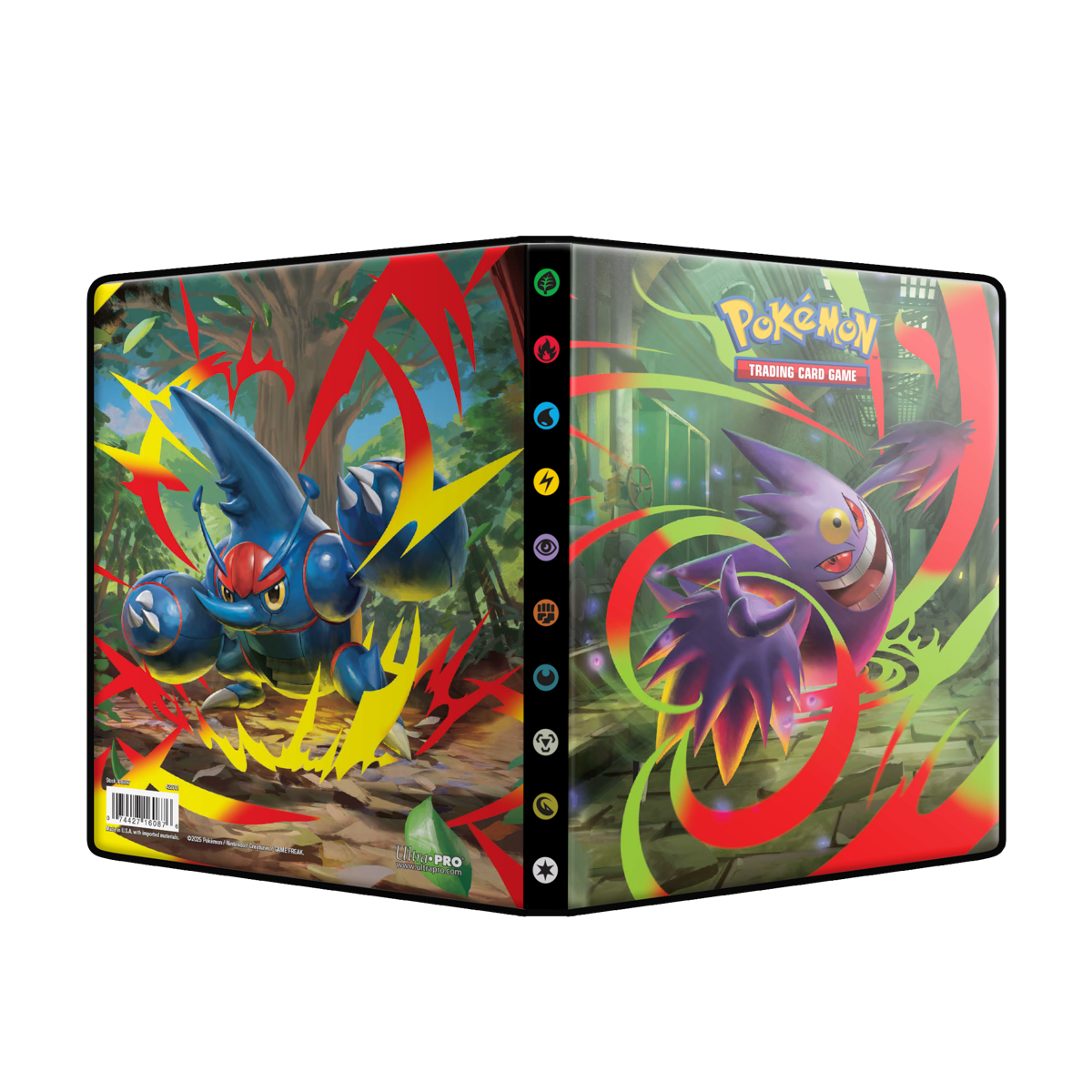 Ultra Pro |Mega Evolution & Phantasmal Flames | 4-Pocket Portfolio für Pokémon