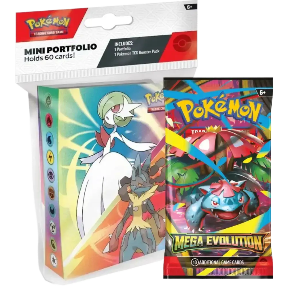 Pokémon TCG | Mega Evolution - September (Q3) 2025 | Mini Portfolio (EN)