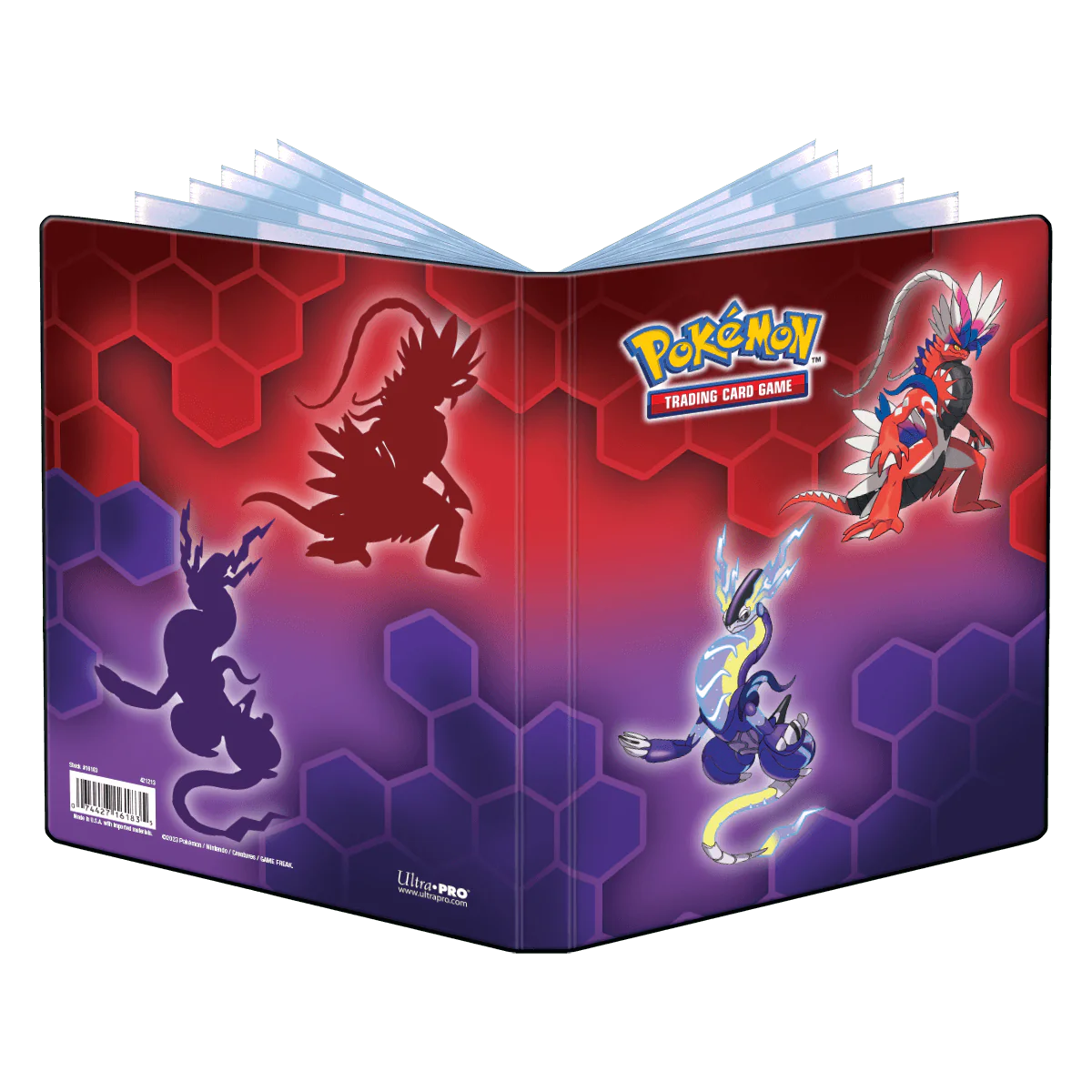 Ultra Pro: 4-Pocket Portfolio for Pokémon - Koraidon & Miraidon