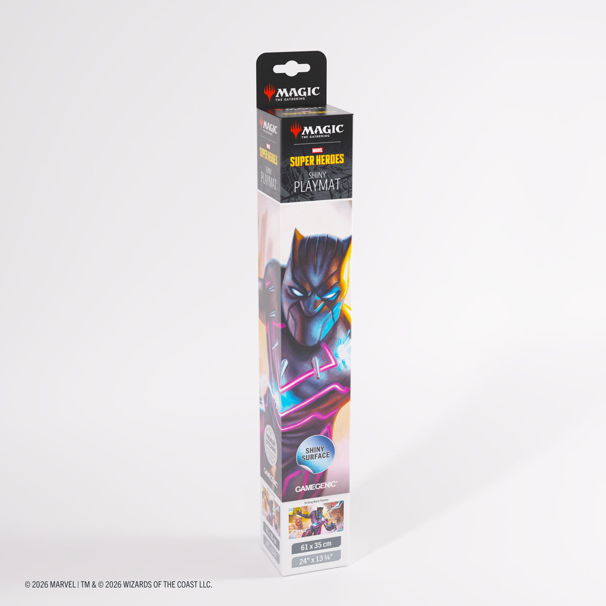 Gamegenic | Marvel Super Heroes - Striking Black Panther | Shiny Playmat