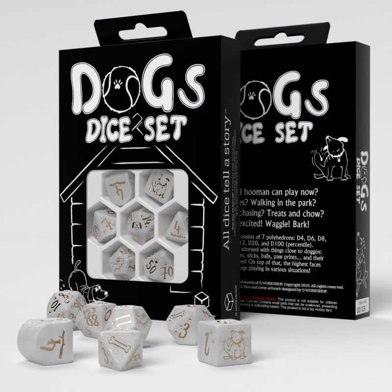 Q Workshop | Charlie | Dogs Dice Set