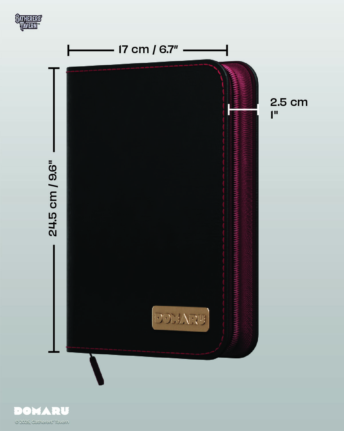 Gatherers' Tavern | Crimson Glow Deco Patch DOMARU | Binder 4-Pocket