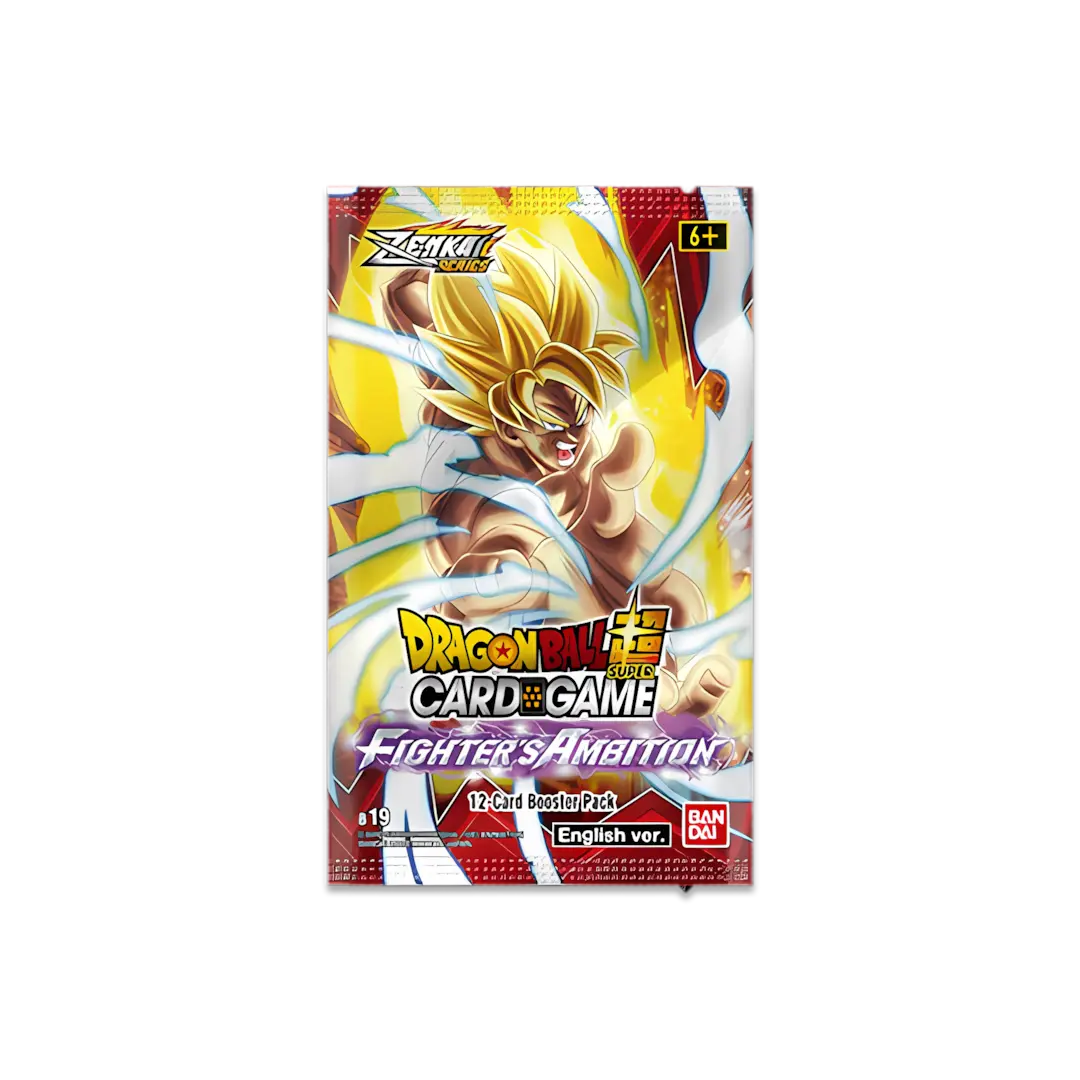 Dragon Ball Card Game: Fighters Ambition (B19) - Zenkai Series 02 - Booster (EN)