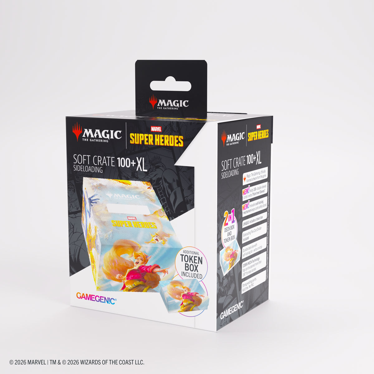Gamegenic | Marvel Super Heroes - Fantastic 4/Go Nuts | Deckbox Soft 100+ XL