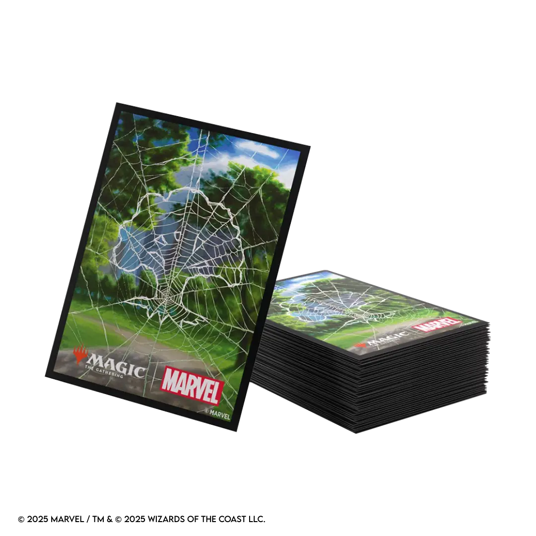 Gamegenic X Magic: The Gathering - Spider-Man / Forest - Premium Art Sleeves (105 Stück)