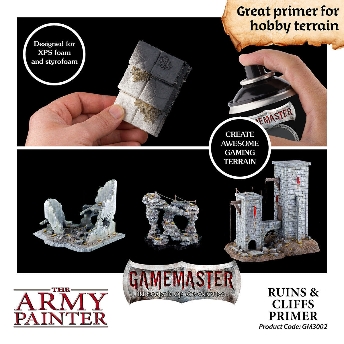 GameMaster - Ruins & Cliffs - Terrain Primer