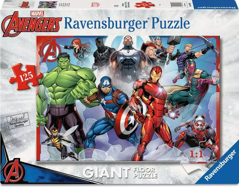 Ravensburger | Starke Avengers | 125 Teile Bodenpuzzle