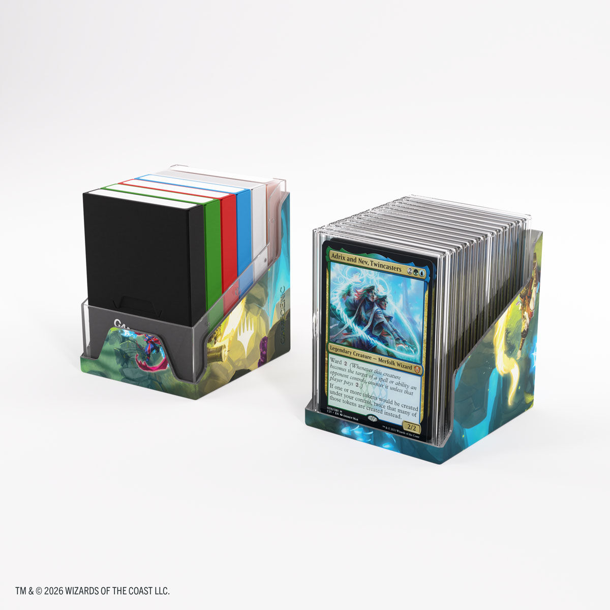 Gamegenic | Secrets of Strixhaven - Bastion | Deckbox 100+ XL - IC2