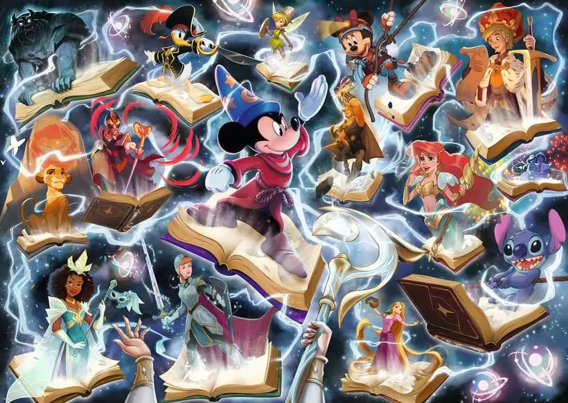 Ravensburger | Disney Lorcana Glimmers of the Realm Steel | 1000 Teile Puzzle