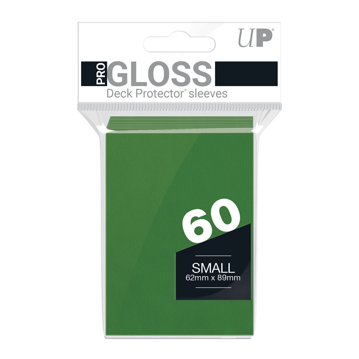 Ultra Pro: Pro-Gloss Small Deck Protector Sleeves - 60ct Green