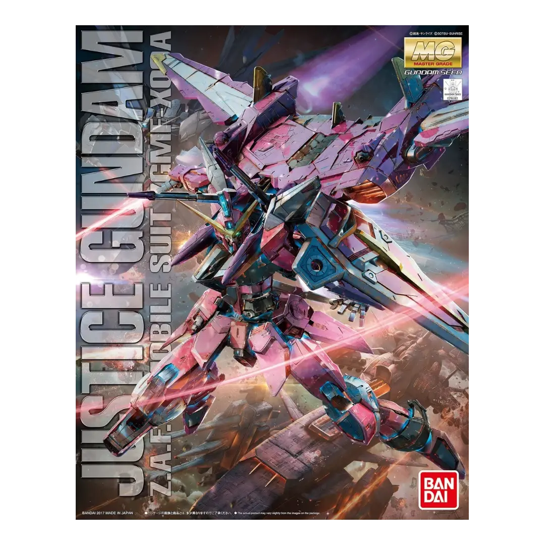 Bandai: MG Gundam Justice Ver. 2.0 - Mobile Suit Gundam SEED (1/100)