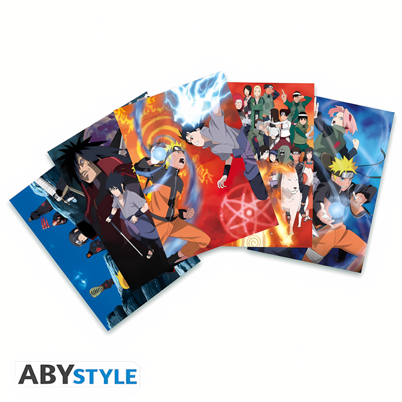 Naruto Shippuden | Naruto | Gift Set (Mug (320ml), Acryl® Figure & Postcards)