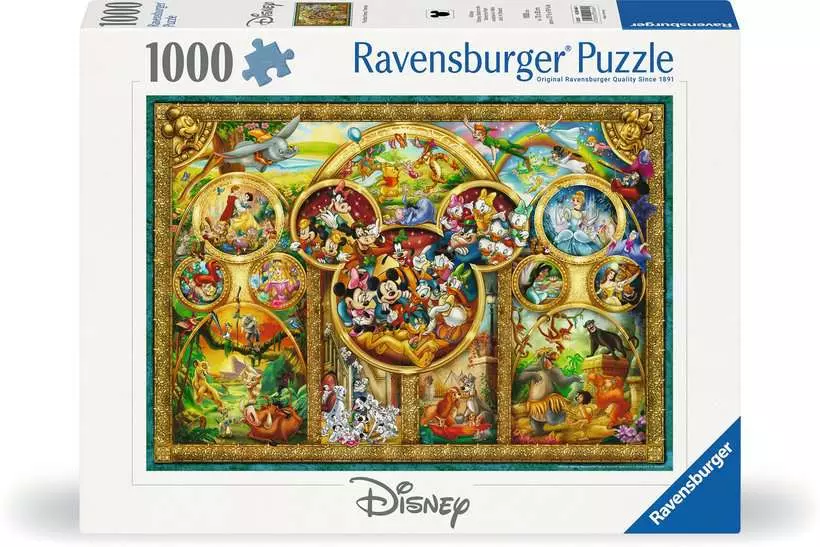 Ravensburger | Disney Classics Die schönsten Disney Themen | 1000 Teile Puzzle