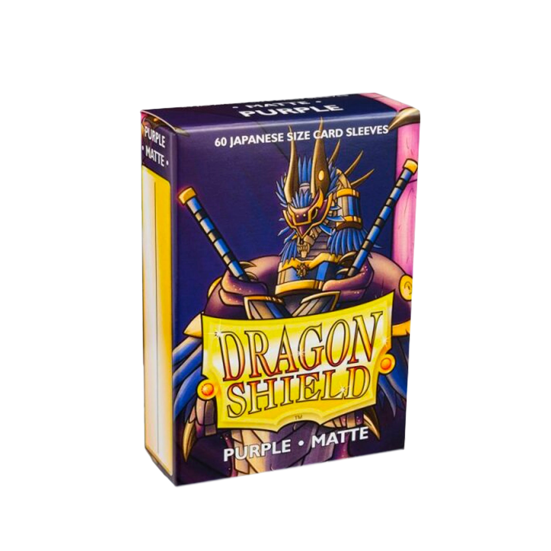 Dragon Shield: Purple - Matte Sleeves - Japanese Size