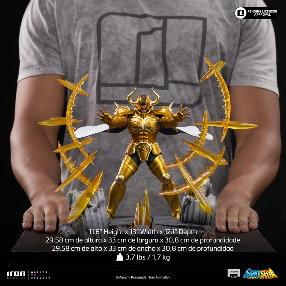 Iron Studios | Taurus Aldebaran - Saint Seiya | Art Scale 1/10