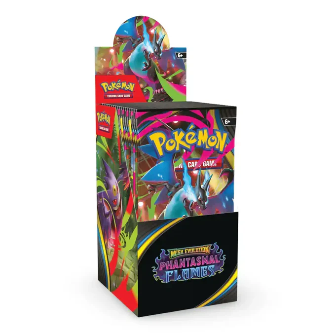 Pokémon TCG: Phantasmal Flames (ME02) - Booster Display Box (18 packs) EN