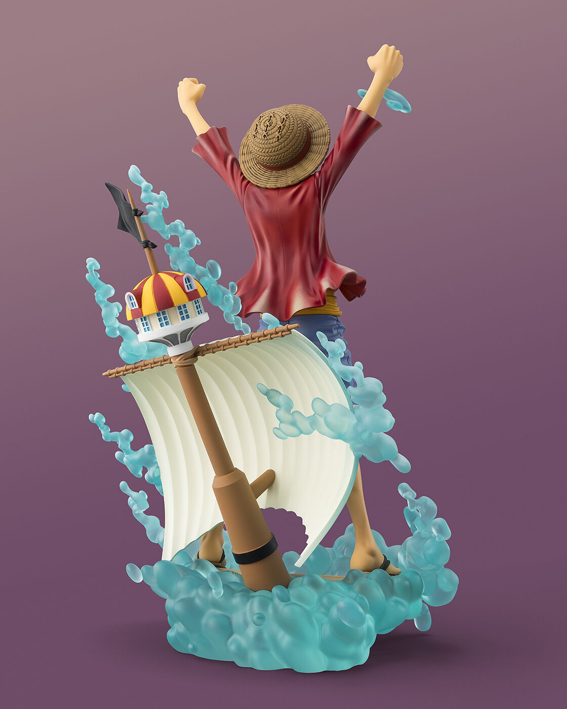 Tamashii Nations | Monkey D. Luffy - Setting Out For The New World - (STARTune) Figuarts Zero (25cm) | One Piece
