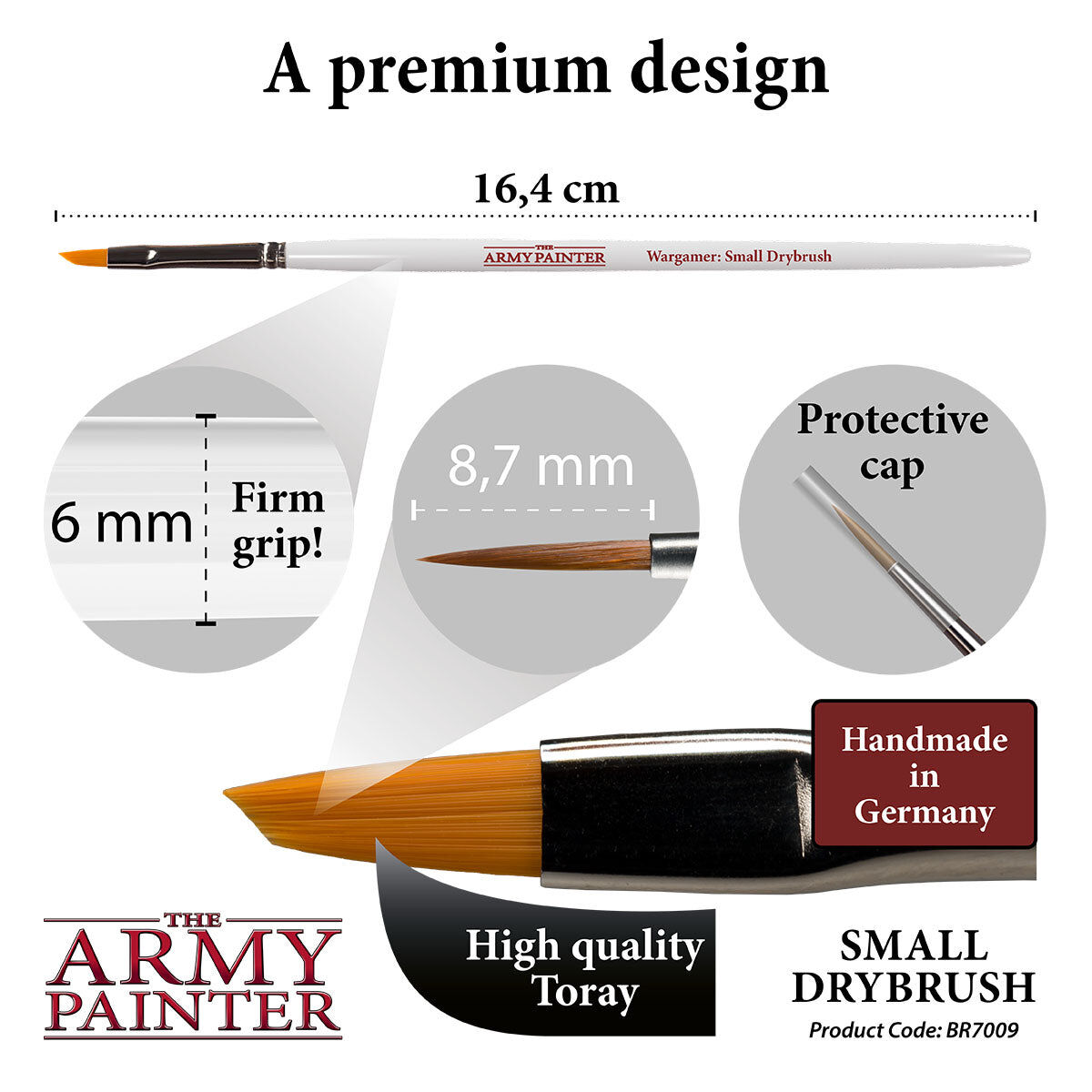The Army Painter - Small Drybrush - Wargamer Brush