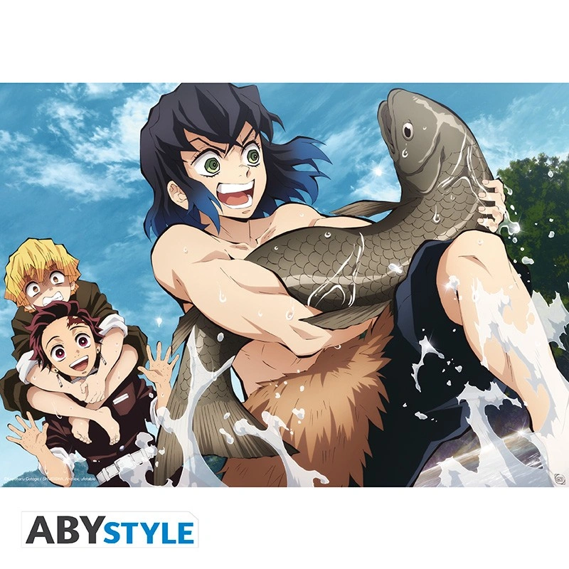 Abysse | Demon Slayer - 9 Posters (21 x 29,7cm) - Portfolio Season 1
