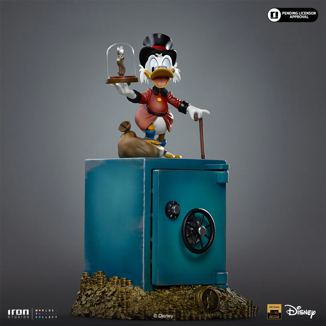Iron Studios | Uncle Scrooge Mcduck And Nephews - Duck Tales | Art Scale 1/10