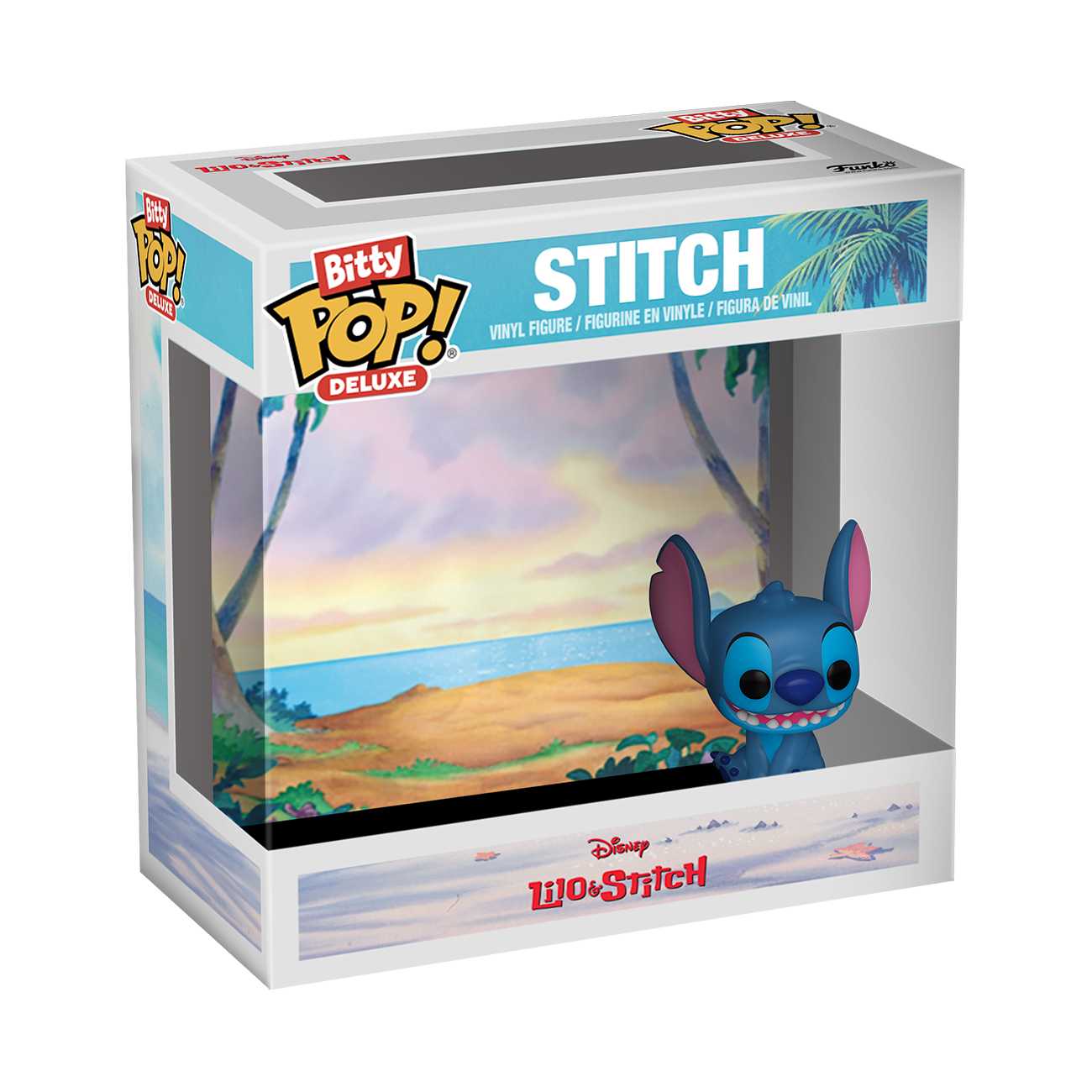 Bitty POP! Deluxe: Stitch at Beach - Disney