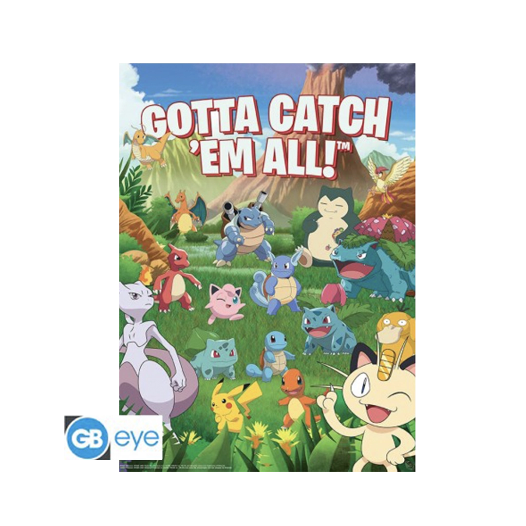 Abysse | Pokémon Environments - Set 2 Posters Chibi 52x38