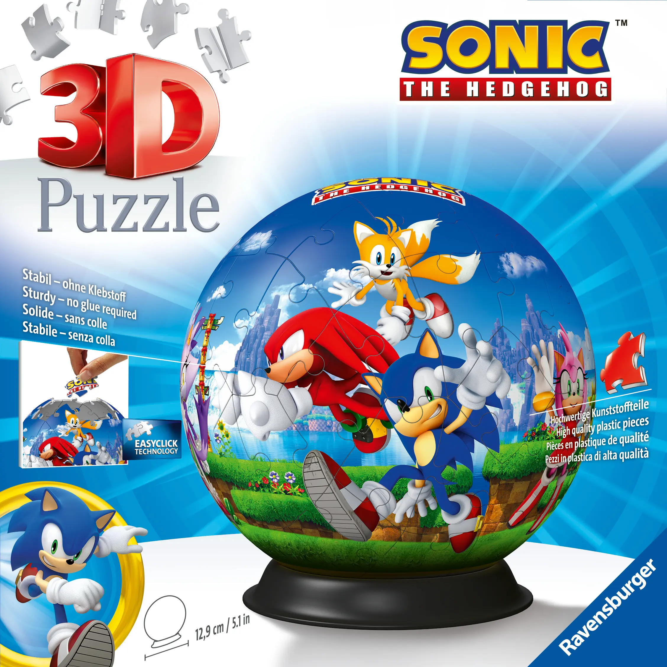 Ravensbuger | 3D Puzzle-Ball | Sonic the Hedgehog