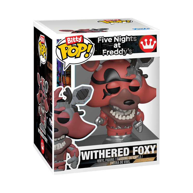Bitty POP 2 Pack | Withered Foxy & Marionette | Five Nights at Freddy's