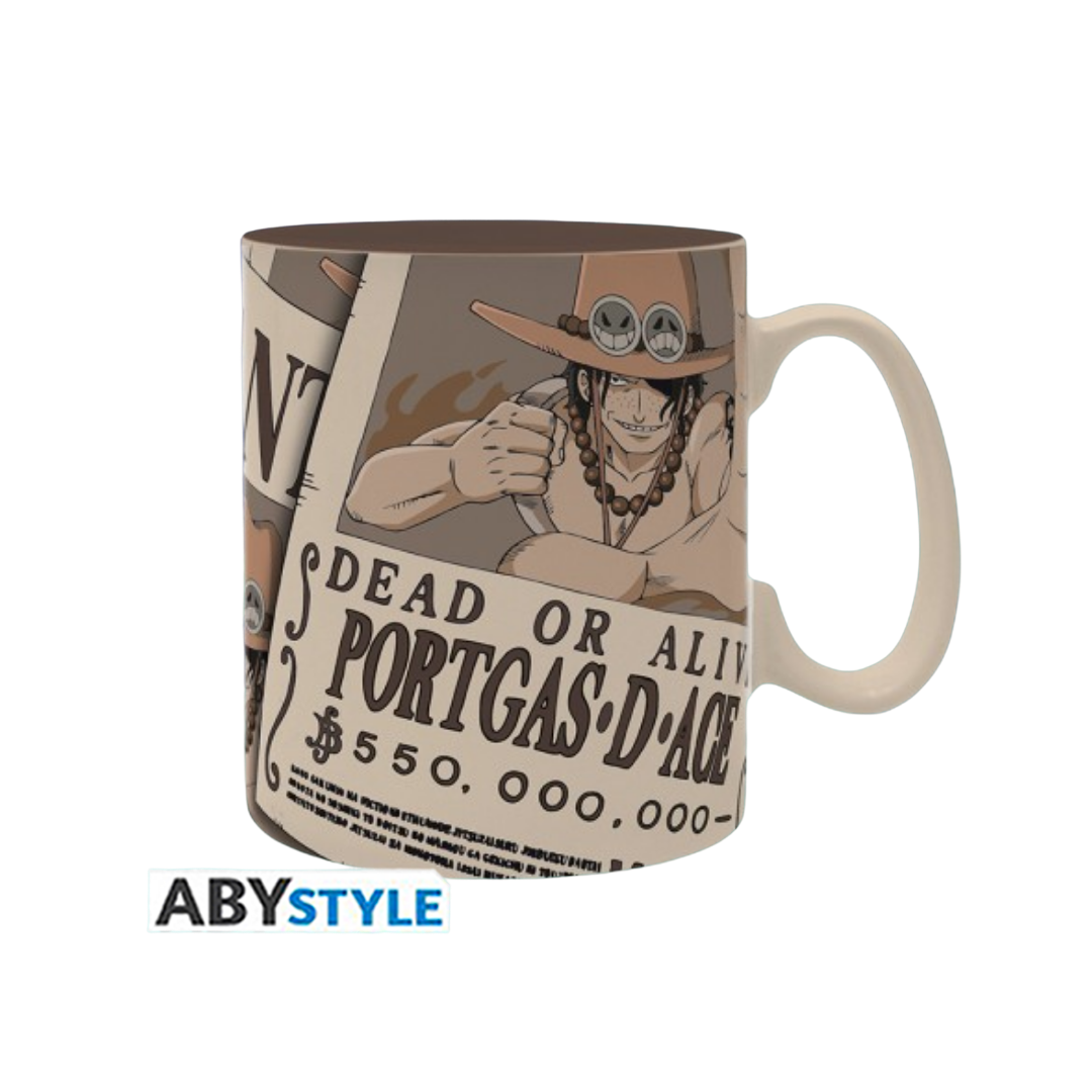 Abysse: One Piece Mug - Wanted Ace 460ml