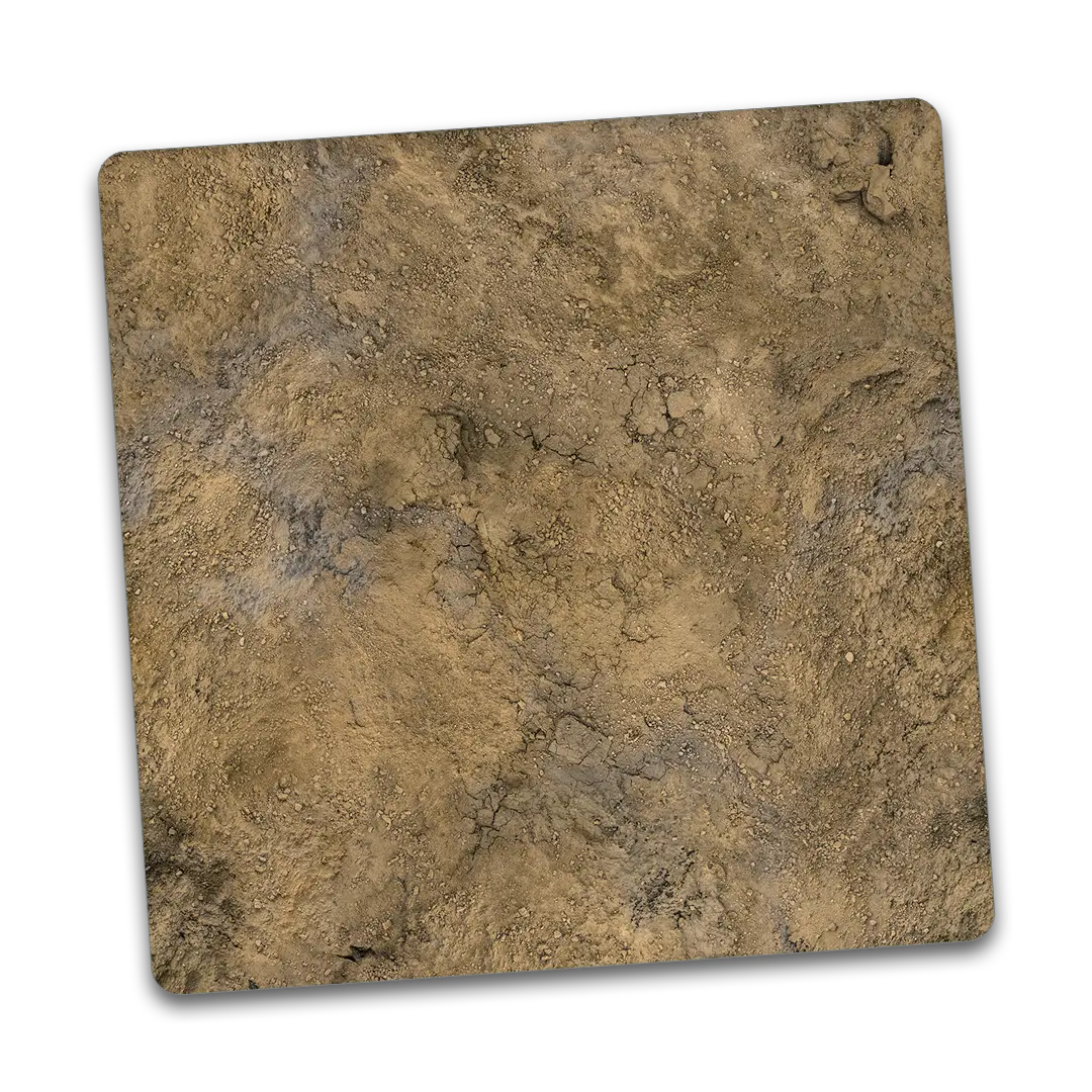 Kraken Wargames | Rock Desert | Tabletop Playmat (121x121cm)