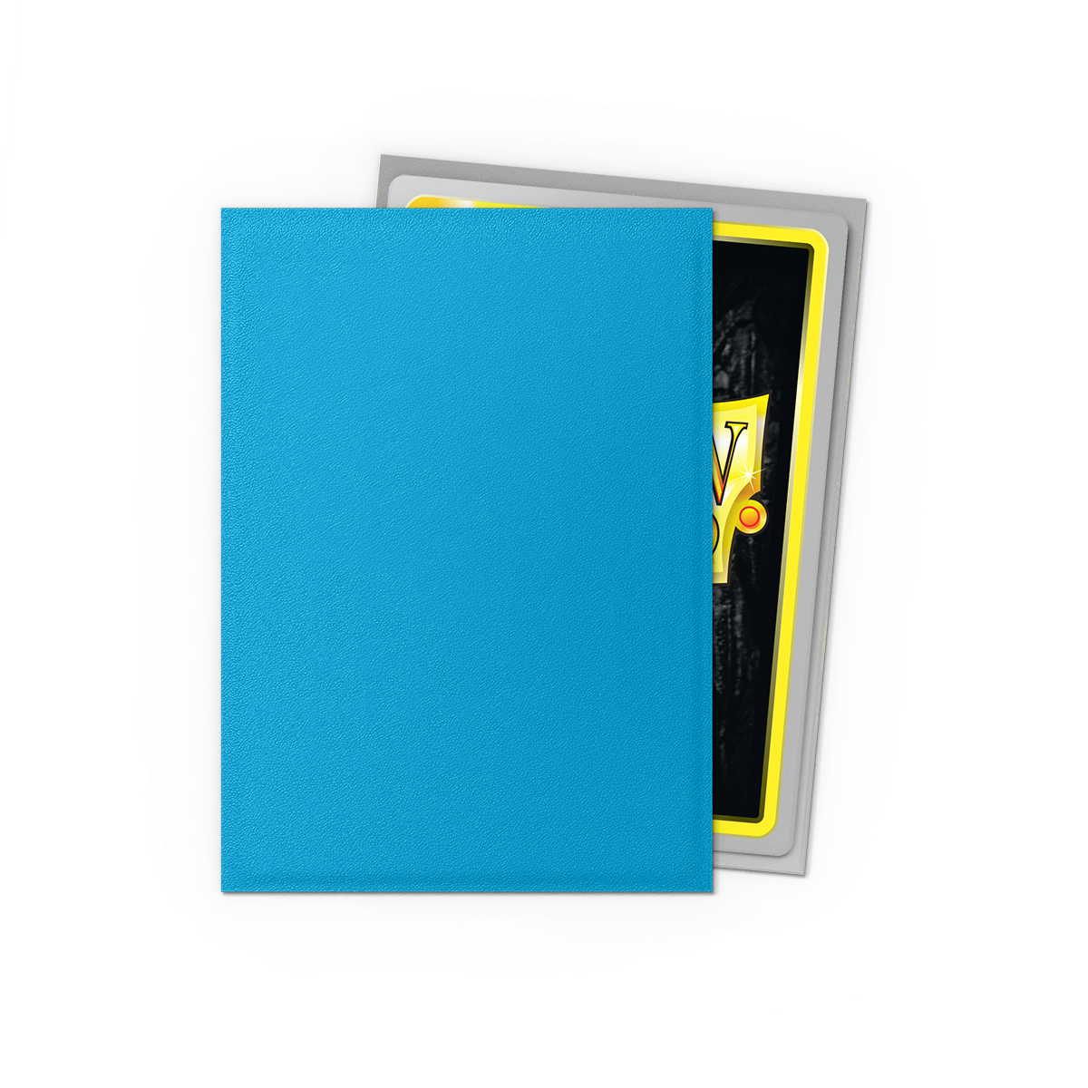 Dragon Shield: Sky Blue & Silver - Matte Dual Sleeves Standard Size