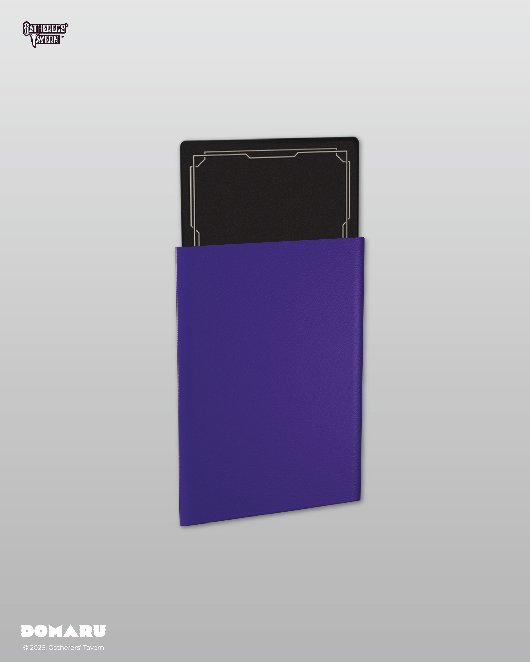 Gatherers' Tavern | Regular Fit Standard Sleeves Duskfall Indigo | Domaru (100 Sleeves)