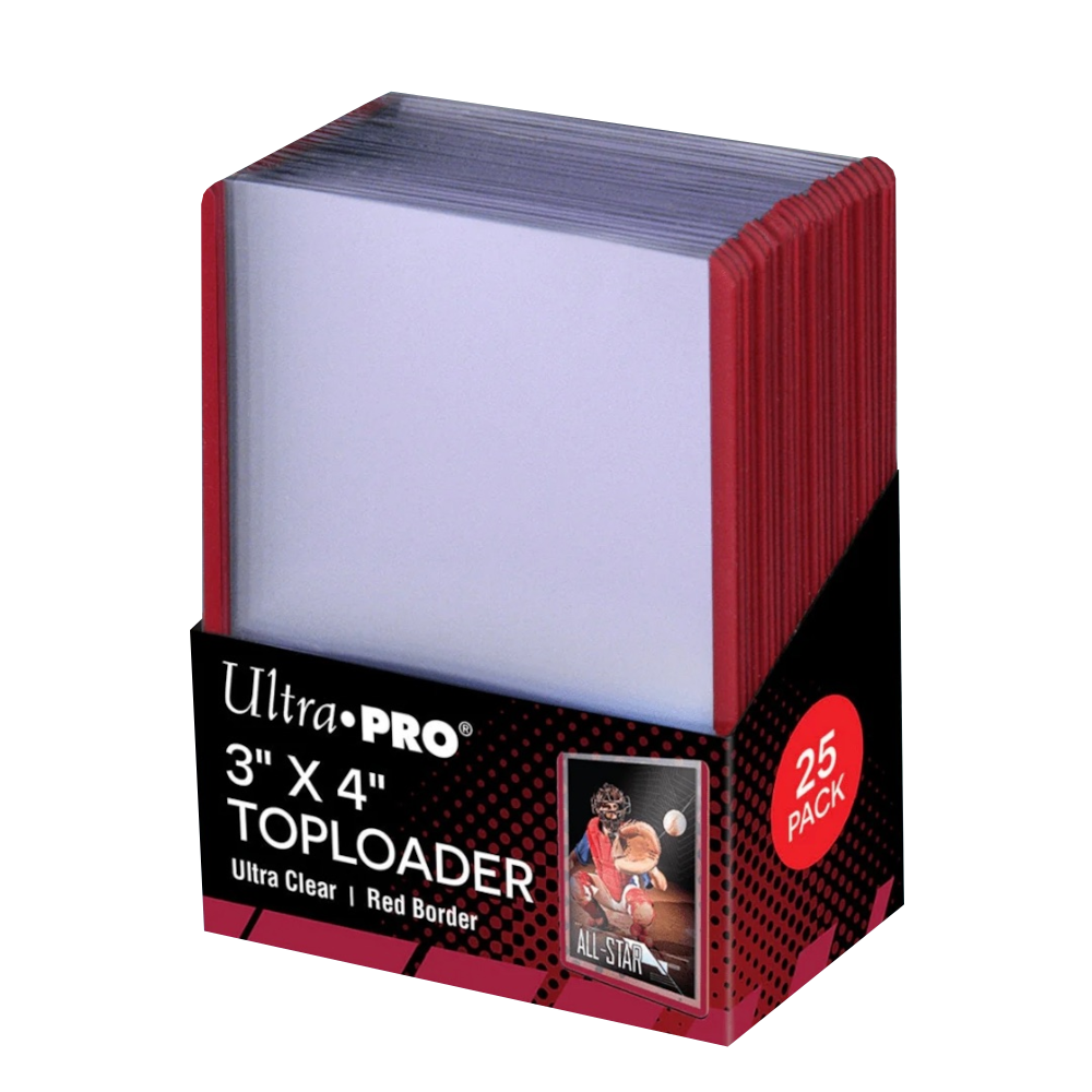alt Ultra Pro - Colored Boarder Toploaders (25ct) Stil: Red