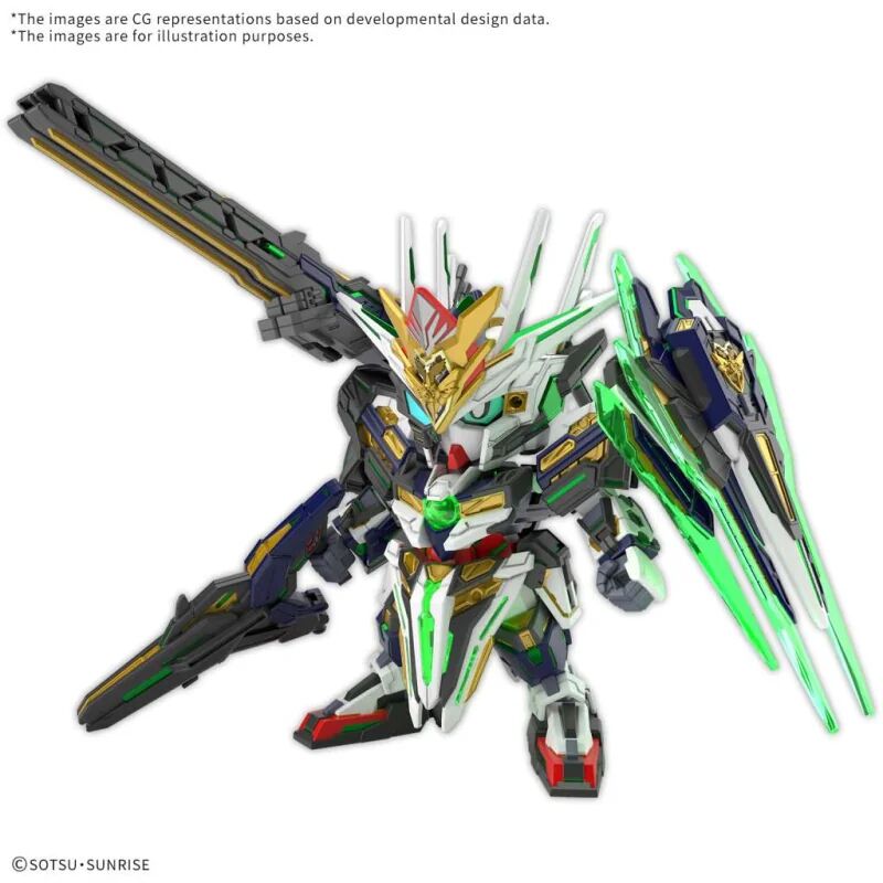 Bandai: SDW Heroes Captain Quanta GF - SD Gundam World Heroes ca.7cm
